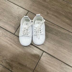 Toddler Dress Shoes - All White